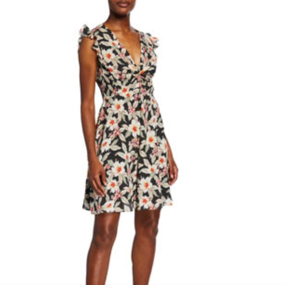 Rebecca Taylor Kamea Sleeveless Floral Dress Size 4